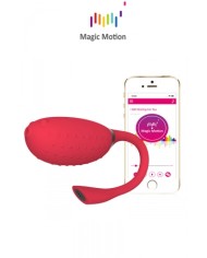Oeuf vibrant connecté Magic Fugu rouge - Magic Motion