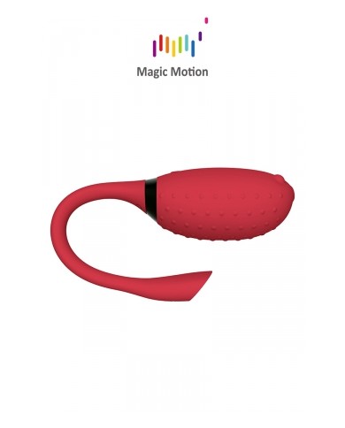 Oeuf vibrant connecté Magic Fugu rouge - Magic Motion