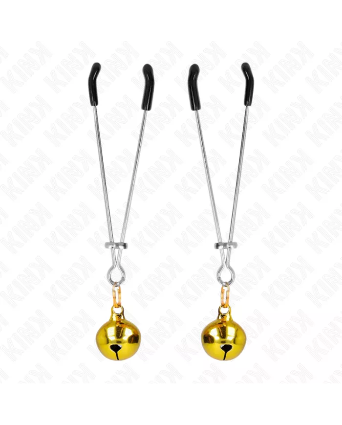 KINK - PINCES À TÉLÉPHONE MINCE CLOCHE OR 7 CM