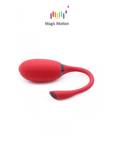 Oeuf vibrant connecté Magic Fugu rouge - Magic Motion