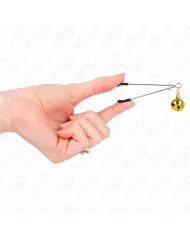 KINK - PINCES À TÉLÉPHONE MINCE CLOCHE OR 7 CM