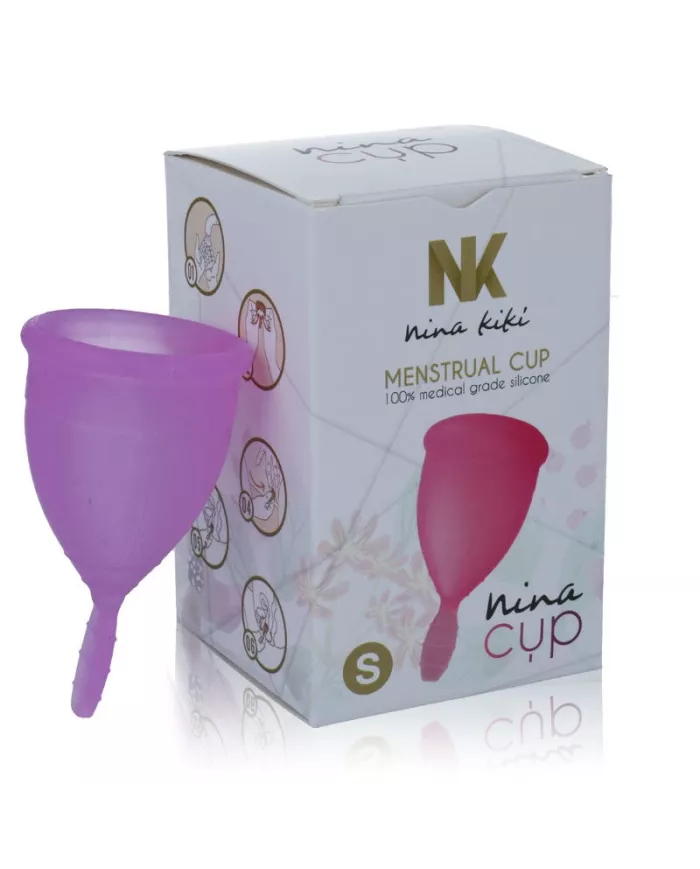 NINA KIKÍ - COUPE MENSTRUELLE VIOLET - TAILLE S