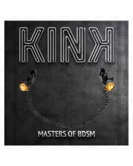 KINK - PINCES À METON CHAÎNE PLATE ET CLOCHE ARGENT 30 CM