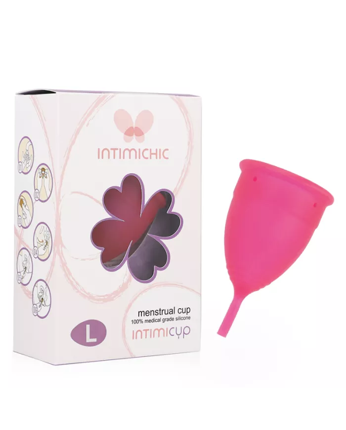 INTIMICHIC - COUPE MENSTRUELLE EN SILICONE MÉDICALE - TAILLE L