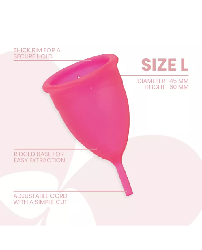 INTIMICHIC - COUPE MENSTRUELLE EN SILICONE MÉDICALE - TAILLE L