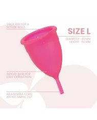 INTIMICHIC - COUPE MENSTRUELLE EN SILICONE MÉDICALE - TAILLE L