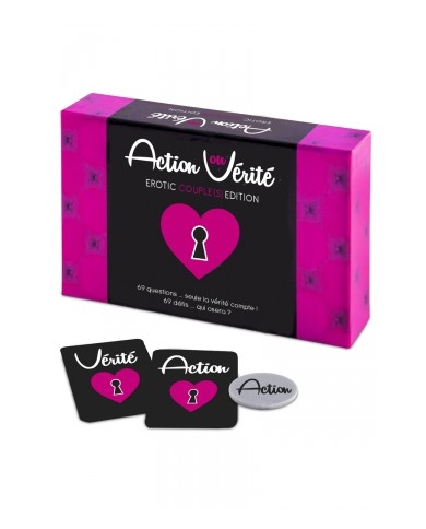 Jeu coquin Action ou Vérité édition Couple