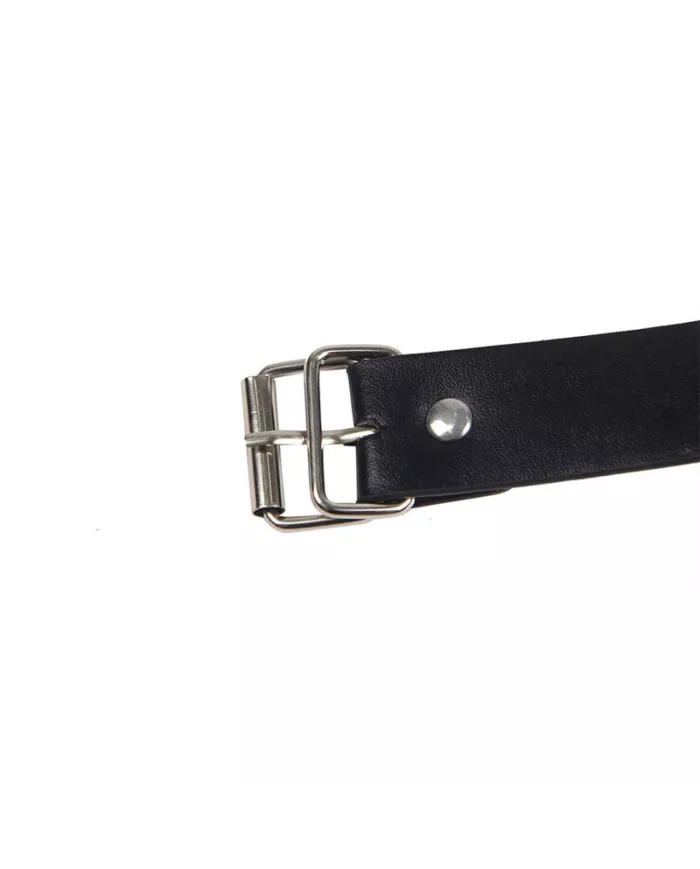 SUBBLIME - 953720 PINCES À SEINS EN CUIR BONDAGE NOIRES TAILLE UNIQUE SUBBLIME - 953720 PINCES À SEINS EN CUIR BONDAGE NOIRES TAILLE UNIQUE