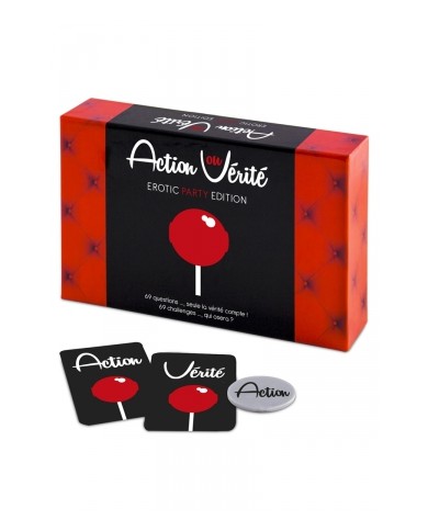Jeu coquin Action ou Vérité Erotic Party Edition