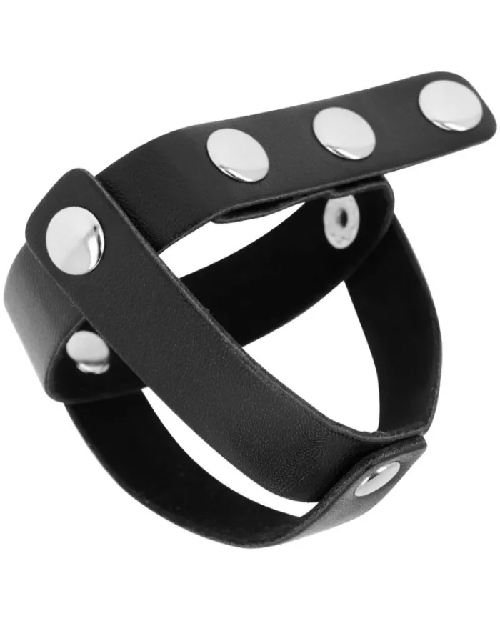 CAGE À BALLES EN CUIR OHMAMA FETISH CAGE À BALLES EN CUIR OHMAMA FETISH