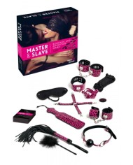 Jeu de bondage Master & Slave - rose