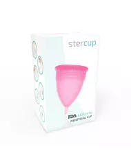 STERCUP - COUPE MENSTRUELLE EN SILICONE FDA ROSE - TAILLE L STERCUP - COUPE MENSTRUELLE EN SILICONE FDA ROSE - TAILLE L