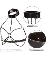 CALEXOTICS - EUPHORIA HARNAIS COLLIER MULTI CHAÎNES TAILLE PLUS CALEXOTICS - EUPHORIA HARNAIS COLLIER MULTI CHAÎNES TAILLE PLUS