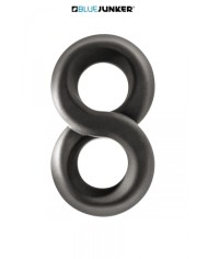 Double cockring en 8 - Blue Junker