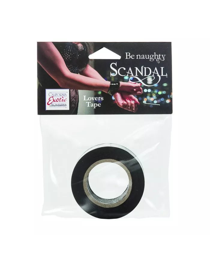 CALEXOTICS - SCANDAL RUBAN ADHÉSIF  BLACK BONDAGE CALEXOTICS - SCANDAL RUBAN ADHÉSIF  BLACK BONDAGE