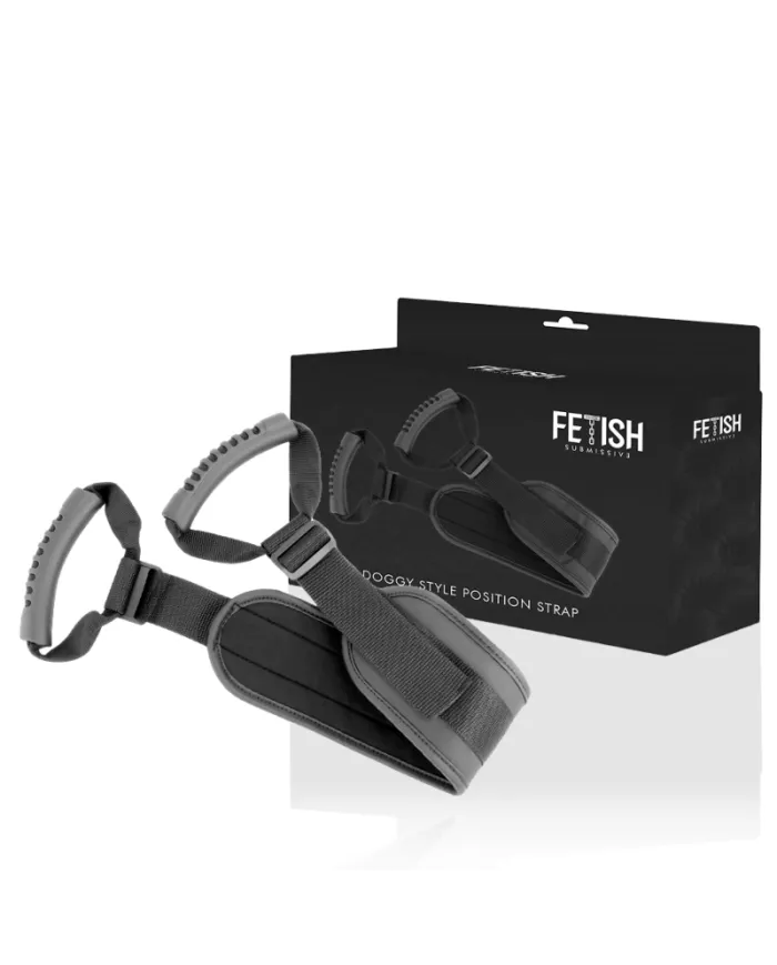 FETISH SUBMISSIVE - HARNAIS STYLE CHIEN AVEC DOUBLURE EN NOPRÈNE