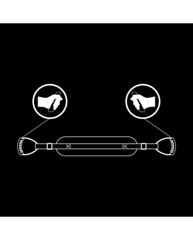 FETISH SUBMISSIVE - HARNAIS STYLE CHIEN AVEC DOUBLURE EN NOPRÈNE FETISH SUBMISSIVE - HARNAIS STYLE CHIEN AVEC DOUBLURE EN NOPRÈNE