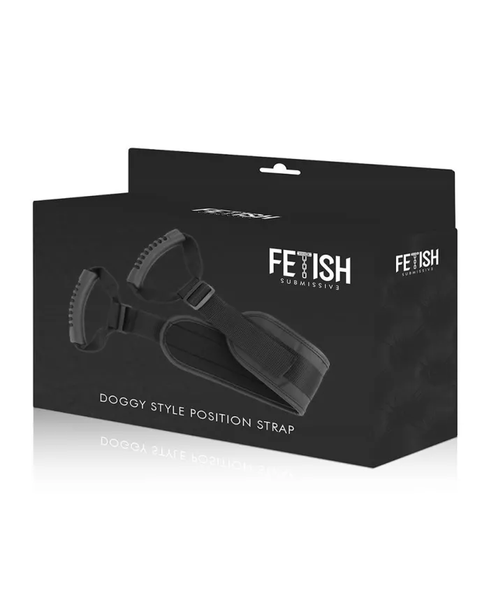 FETISH SUBMISSIVE - HARNAIS STYLE CHIEN AVEC DOUBLURE EN NOPRÈNE