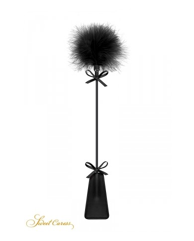 Tapette avec pompon noir - Sweet Caress