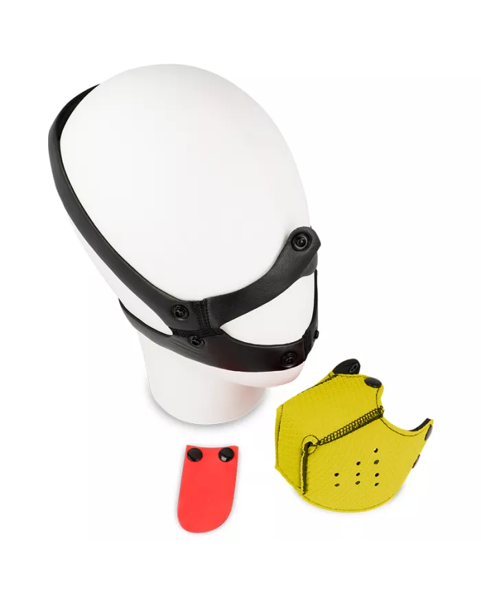 MUSEAU DE CHIEN OHMAMA FETISH - JAUNE MUSEAU DE CHIEN OHMAMA FETISH - JAUNE