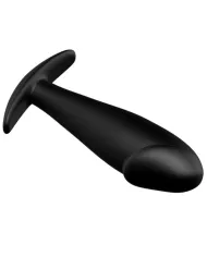 PRETTY LOVE - PLUG ANAL EN SILICONE FORME PÉNIS ET 12 MODES DE VIBRATION NOIR PRETTY LOVE - PLUG ANAL EN SILICONE FORME PÉNIS ET 12 MODES DE VIBRATION NOIR