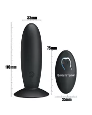 PRETTY LOVE - PLUG ANAL RECHARGEABLE AVEC VIBRATION ET CONTRÔLE