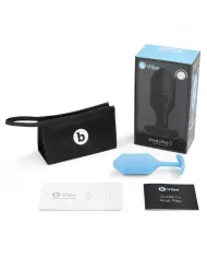 B-VIBE - SNUG PLUG ANAL 3 BLEU CIEL B-VIBE - SNUG PLUG ANAL 3 BLEU CIEL
