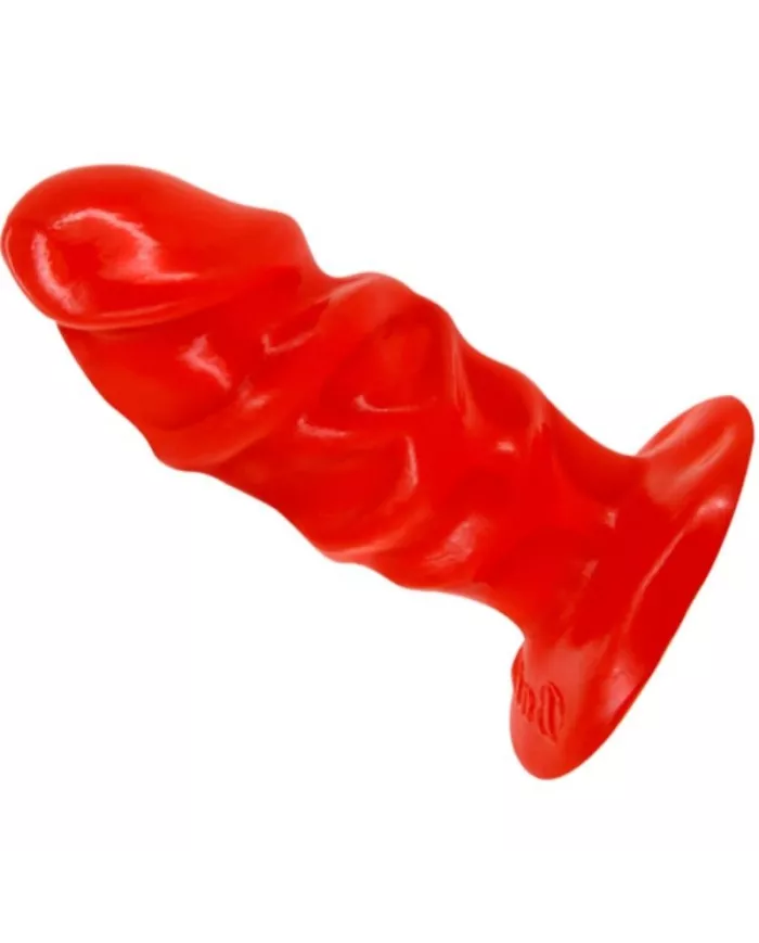 BAILE - PLUG ANAL UNISEXE AVEC VENTOUSE ROUGE BAILE - PLUG ANAL UNISEXE AVEC VENTOUSE ROUGE