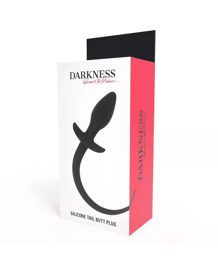 DARKNESS - PLUG ANAL 28 CM SILICONE NOIR DARKNESS - PLUG ANAL 28 CM SILICONE NOIR