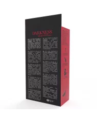 DARKNESS - PLUG ANAL EN SILICONE AVEC QUEUE BLANCHE DARKNESS - PLUG ANAL EN SILICONE AVEC QUEUE BLANCHE