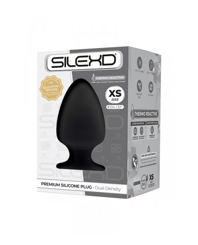 Plug anal The Original Model 1 noir 8 cm - SilexD
