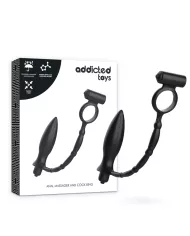 ADDICTED TOYS - PLUG ANAL AVEC ANNEAU VIBRANT