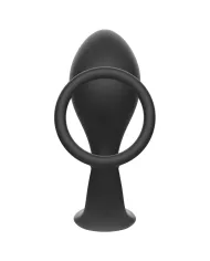 ADDICTED TOYS - PLUG ANAL AVEC ANNEAU EN SILICONE NOIR