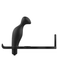 ADDICTED TOYS - PLUG ANAL AVEC ANNEAU EN SILICONE NOIR 12 CM