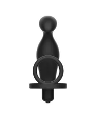 ADDICTED TOYS - PLUG ANAL AVEC ANNEAU EN SILICONE NOIR 12 CM