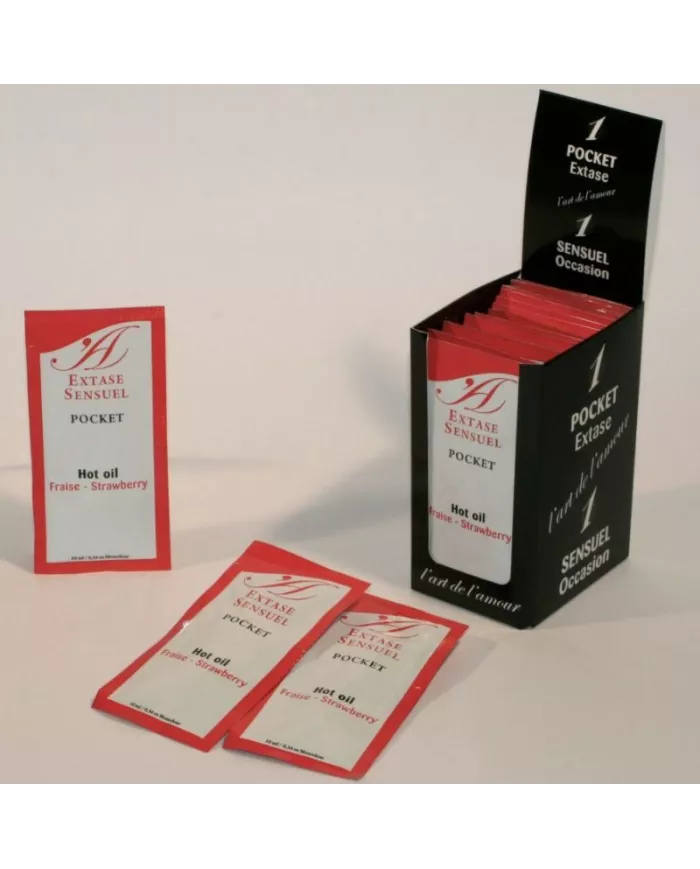 EXTASE SENSUAL - HUILE STIMULANTE DE FRAISE 10 ML EXTASE SENSUAL - HUILE STIMULANTE DE FRAISE 10 ML