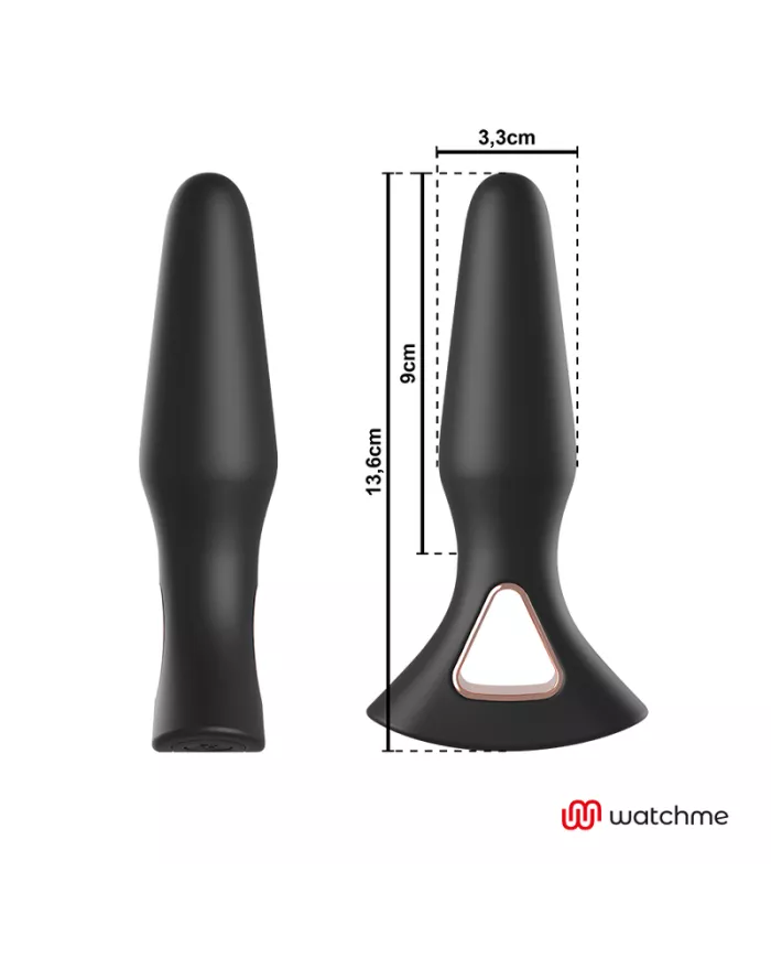 ANBIGUO - WATCHME VIBRATEUR TÉLÉCOMMANDE PLUG ANAL ALEXANDRU