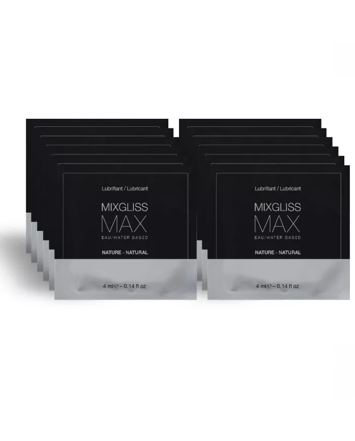 MIXGLISS - LUBRIFIANT DILATATEUR ANAL MAX PACK 12 UNIDOSE 4ML MIXGLISS - LUBRIFIANT DILATATEUR ANAL MAX PACK 12 UNIDOSE 4ML