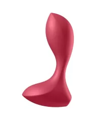 SATISFYER - BOUCHON VIBRANT BACKDOOR LOVER ROUGE SATISFYER - BOUCHON VIBRANT BACKDOOR LOVER ROUGE