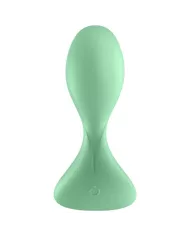 SATISFYER - APPLICATION DE PLUG VIBRANT TRENDSETTER VERT