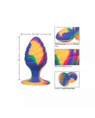 CALEXOTICS - CHEEKY GRANDE SWIRL PLUG ANAL CALEXOTICS - CHEEKY GRANDE SWIRL PLUG ANAL