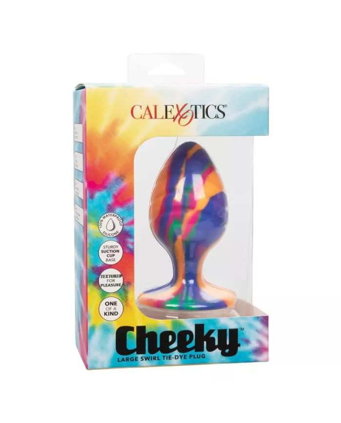 CALEXOTICS - CHEEKY GRANDE SWIRL PLUG ANAL CALEXOTICS - CHEEKY GRANDE SWIRL PLUG ANAL