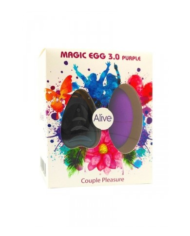 Oeuf vibrant télécommandé Magic egg 3 - violet