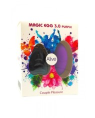 Oeuf vibrant télécommandé Magic egg 3 - violet
