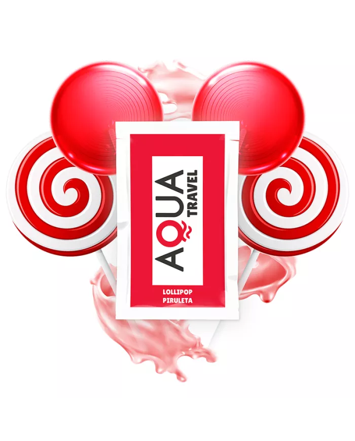 AQUA TRAVEL - LUBRIFIANT À BASE D'EAU SAVEUR SUCE 6 ML AQUA TRAVEL - LUBRIFIANT À BASE D'EAU SAVEUR SUCE 6 ML