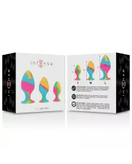 INTENSE - ENSEMBLE DE BOUCHONS EN SILICONE MULTICOLORE INTENSE - ENSEMBLE DE BOUCHONS EN SILICONE MULTICOLORE