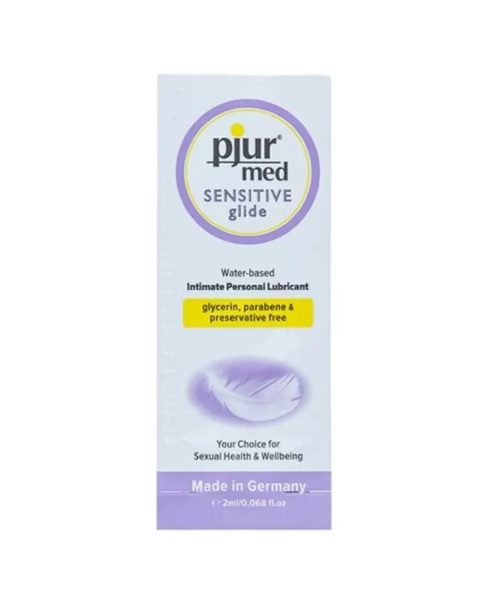 PJUR - MED LUBRIFIANT  BASE EAU SENSITIVE GLIDE 2 ML PJUR - MED LUBRIFIANT  BASE EAU SENSITIVE GLIDE 2 ML