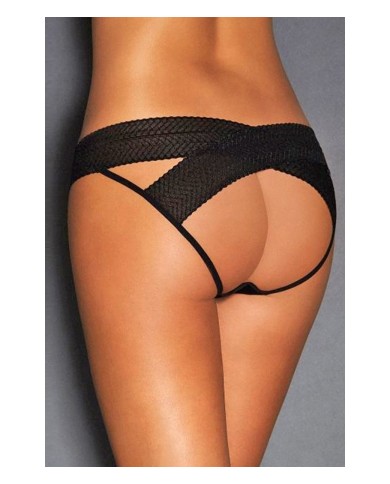 Culotte ouverte noire Paris Hollywood