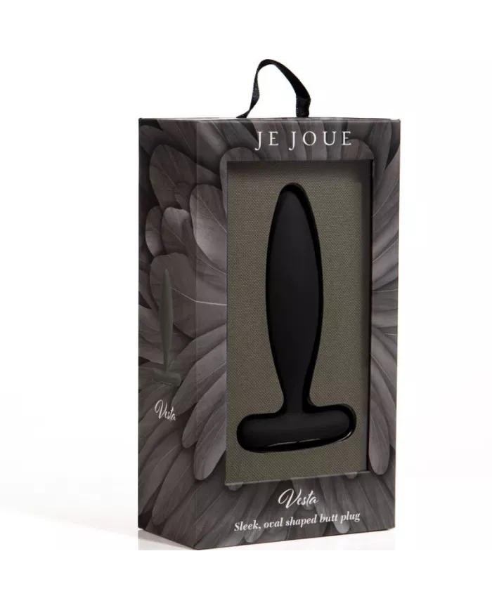 JE JOUE - VIBRATEUR VESTA PLUG ANAL NOIR JE JOUE - VIBRATEUR VESTA PLUG ANAL NOIR