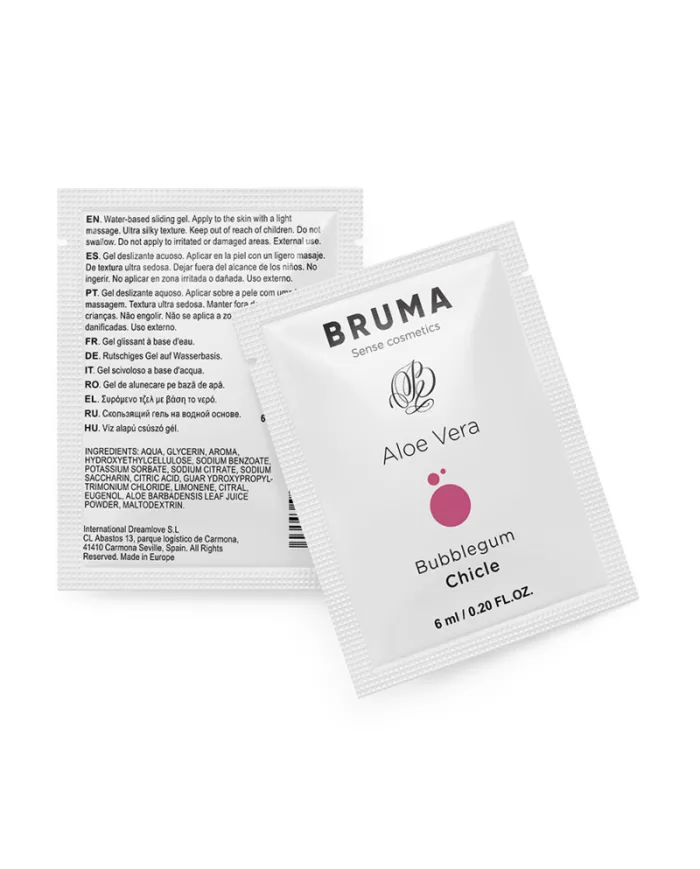 BRUMA - GEL GLISSANT ALOE VERA SAVEUR BUBBLEGUM 6 ML